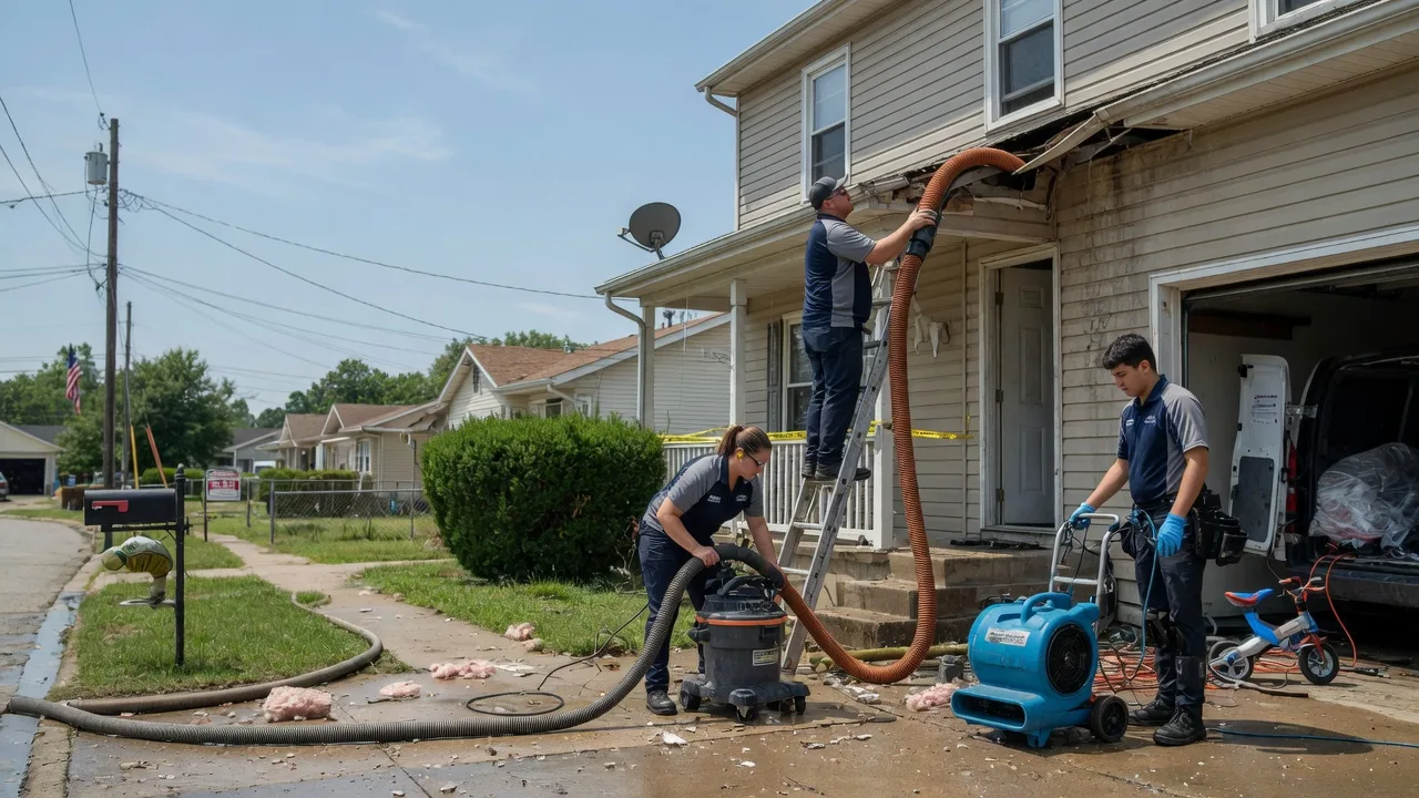 Water Damage Restoration in Angola, LA near me